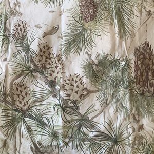 Pottery barn full queen duvet cover with two standard pillow shams